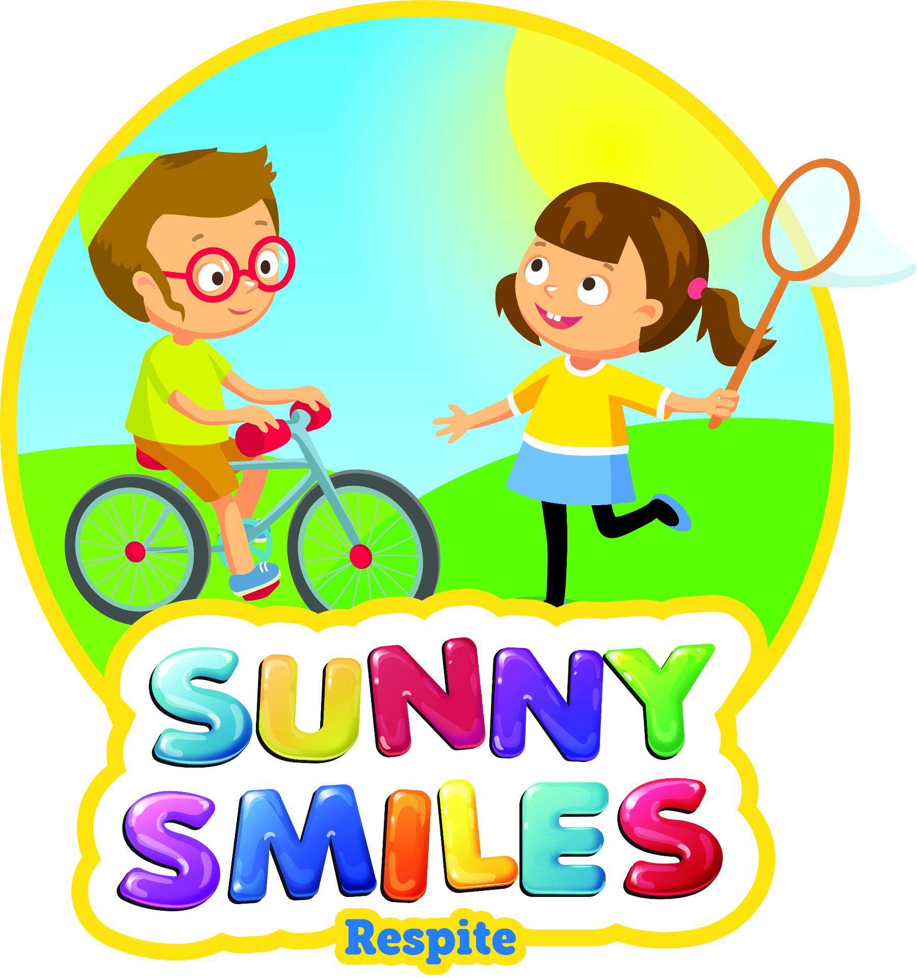 Sunny Smiles Day Camp logo